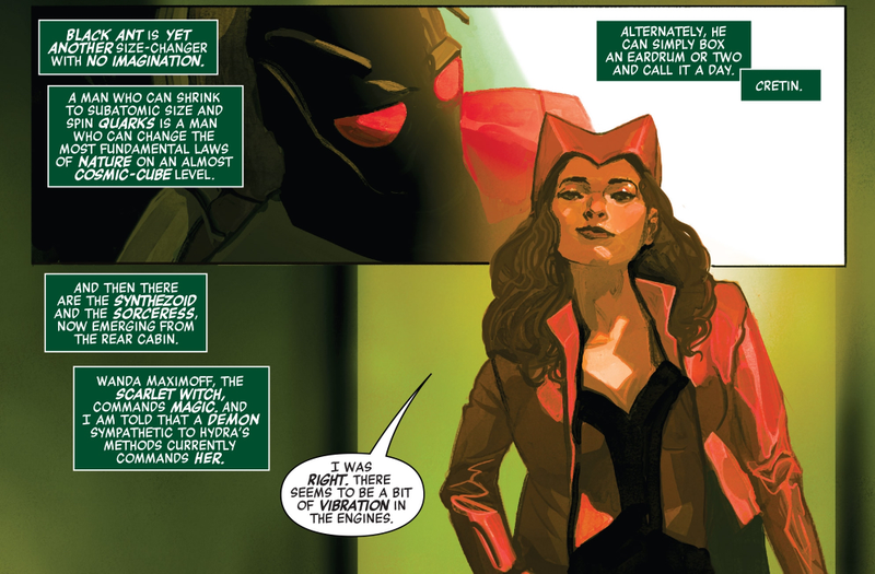 Illustration for article titled Secret Empire Just Took the Scarlet Witch and Vision's Relationship to an Even Darker, More Dysfunctional Place